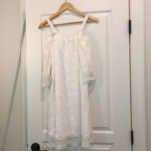 TRIBAL JEANS Boho white lace dress